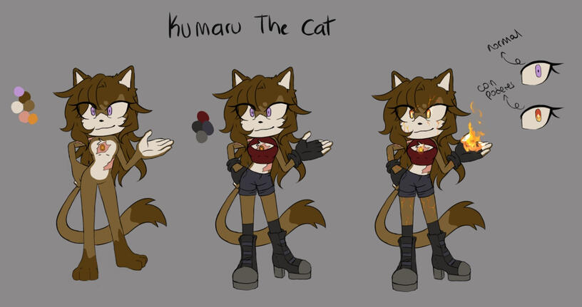 Original Character Ref Sheet