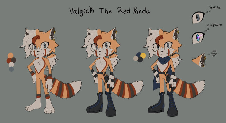 Original Character Ref Sheet